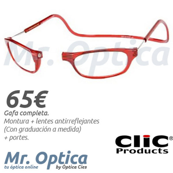 Clic Vision en Míster Óptica Online