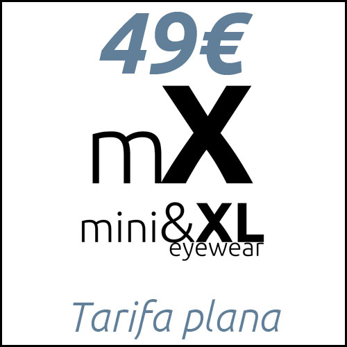 Tarifa plana de gafas mini&XL en Mister Óptic Online