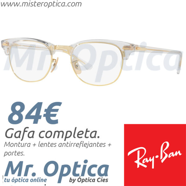 RayBan RB5154 Clubmaster 5762 en Míster Ópitca Online